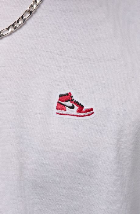 Sneaker Patch T-Shirt White/Varsity Red