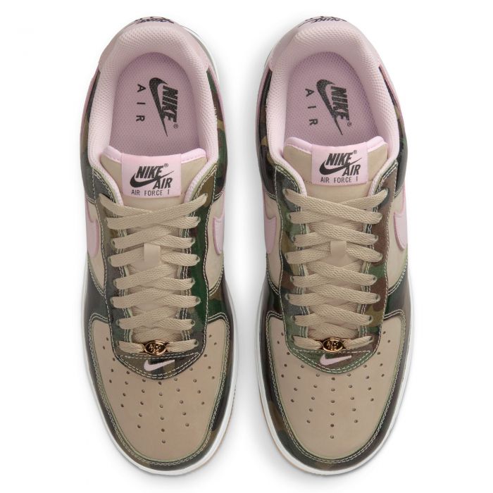 Air Force 1 Low Retro Desert Khaki/Pink Foam-Black-White