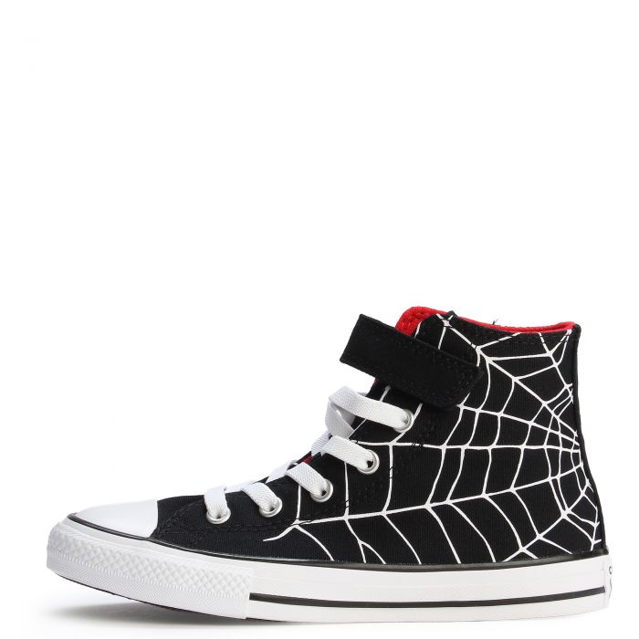 Pre-School Chuck Taylor All Star Spiderweb Easy-On BLACK/WHITE/RED