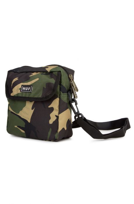 The HUF Tompkins Shoulder Bag in Camo Camo