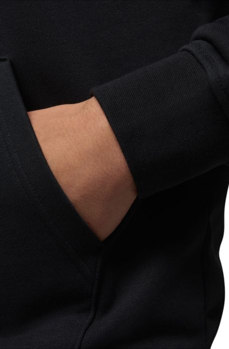 Brooklyn Fleece Full-Zip Hoodie Black/White