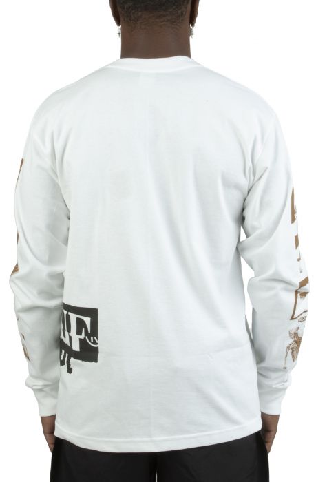 Outer Limits Long Sleeve Tee White