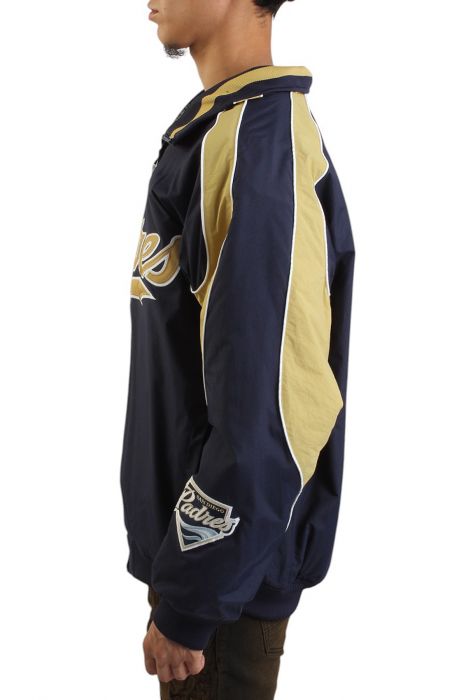 MLB San Diego Padres 2005 Cooperstown Collection Authentic Full-Zip Jacket Navy