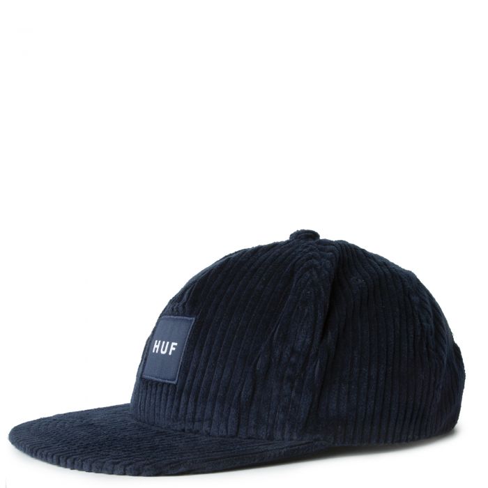 Box Logo Corduroy Hat  Navy