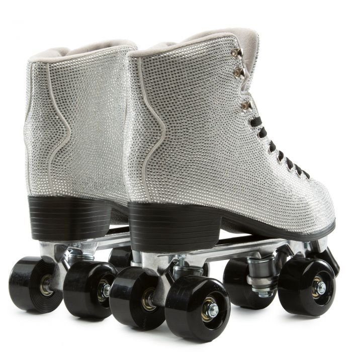 Archie-15 Lace-Up Roller Skates Bling