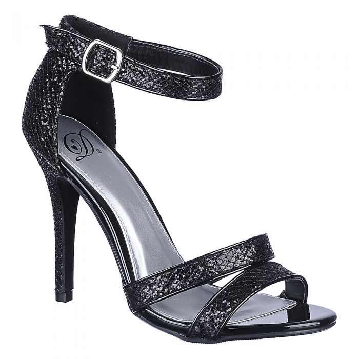 Glitter High Heel Ruyi-S Black