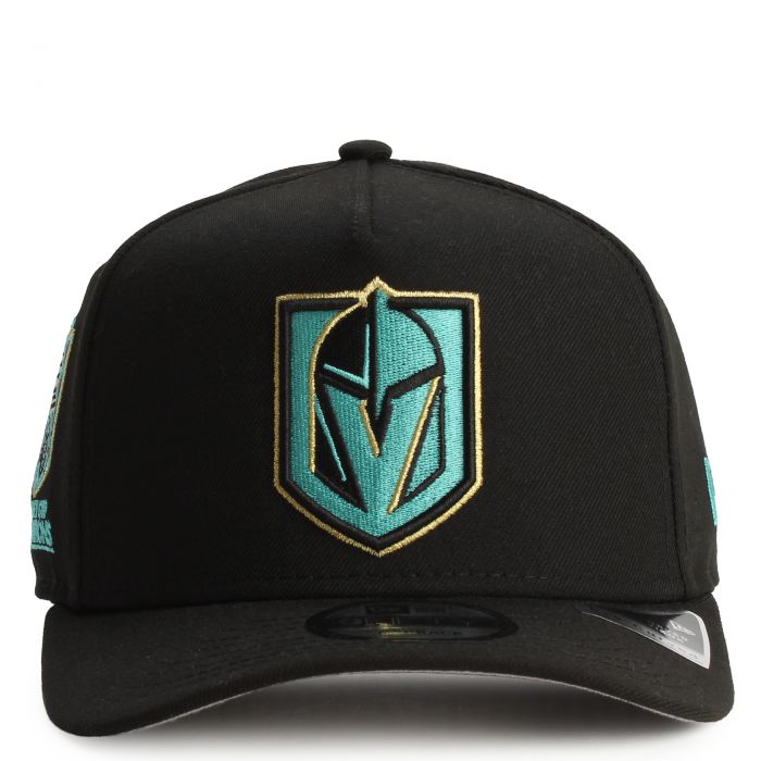 NHL Vegas Golden Knights 9Fifty Pre-Curved Snapback  Black/Aqua