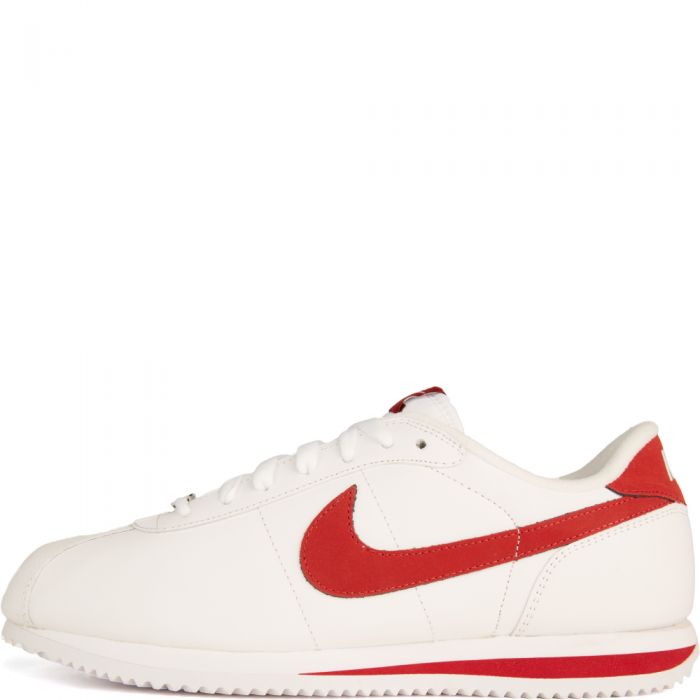 nike cortez white and red