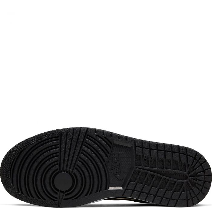 Women's Air Jordan 1 Low Black/Metallic Gold-Multi-Color-White
