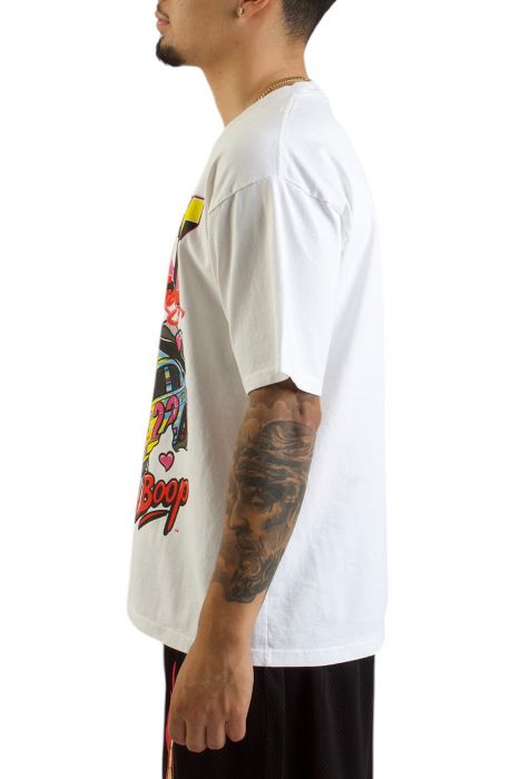 Betty Boop Racing T-Shirt  White