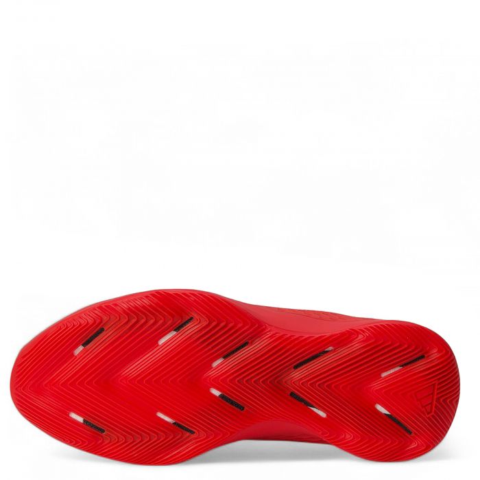 Anthony Edwards 1 Pure Ruby Mid Basketball Shoe  Black/Red/Cloud White