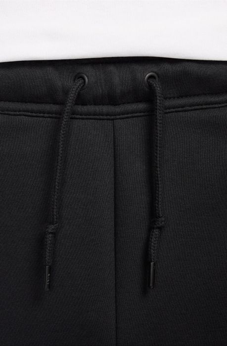 Fleece Open-Hem Pants black