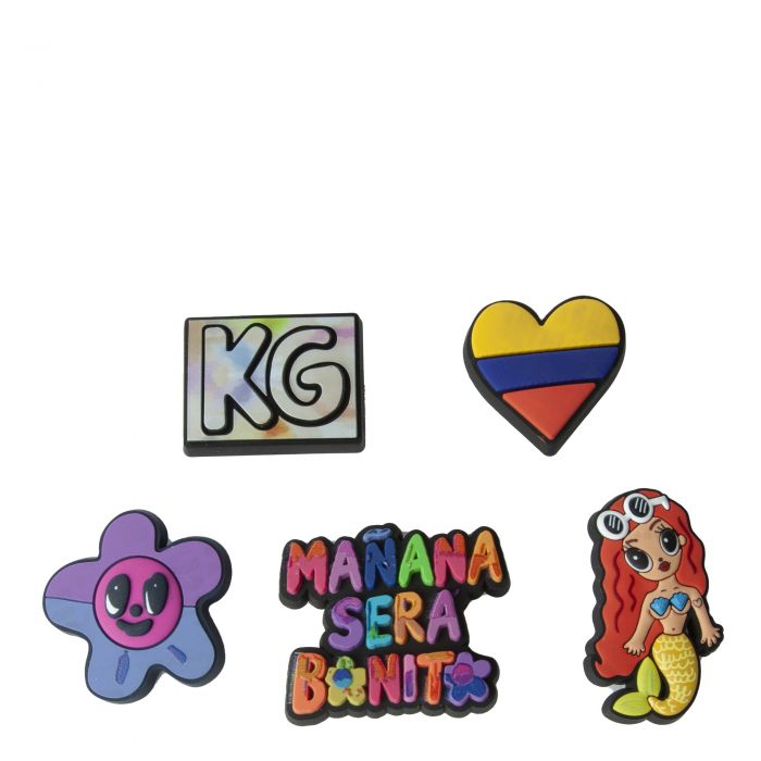 CROCS Karol G 5pk Jibbitz 10012825 Shiekh