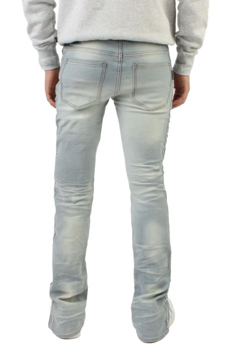 Ross Flare Denim Light Stone