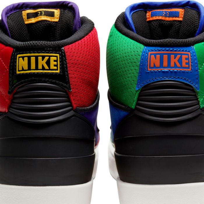 Women's Air Jordan 2 Retro Action Red/Black-Cosmic Purple