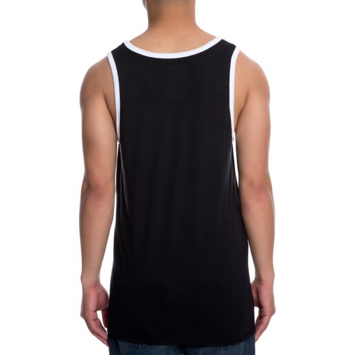 NIKE TANK-ACE LOGO BLACK/WHITE/WHITE