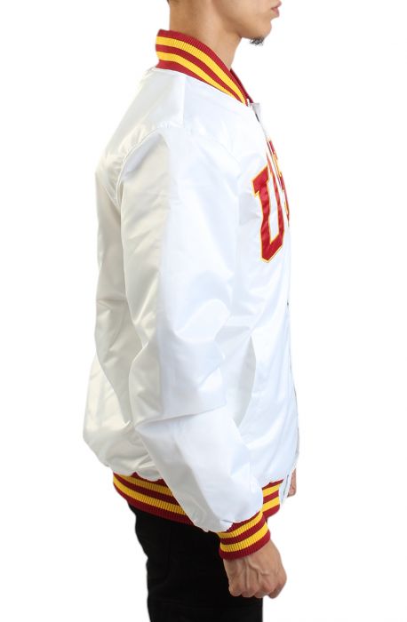 USC Satin W/R/G Jacket W/R/G