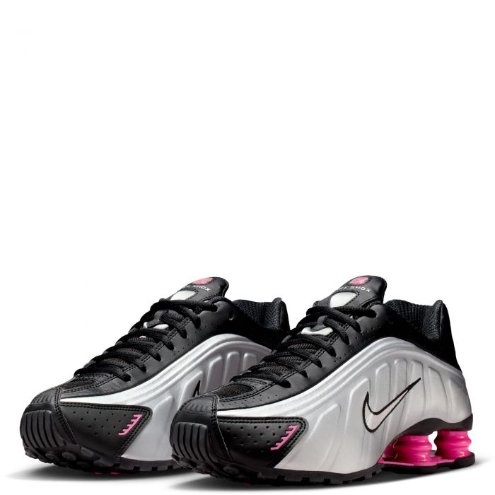 Shox R4 Black/Metallic Silver-Pinksicle