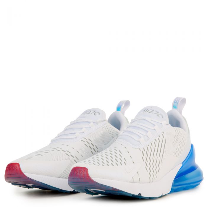 AIR MAX 270 WHITE/METALLIC SILVER/PHOTO BLUE