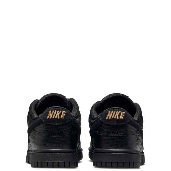 Dunk Low Black Croc Black/Black-Metallic Gold-Off Noir