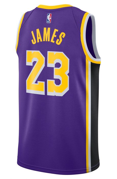 LeBron James Los Angeles Lakers Statement Edition 2020 NBA Swingman Jersey Field Purple