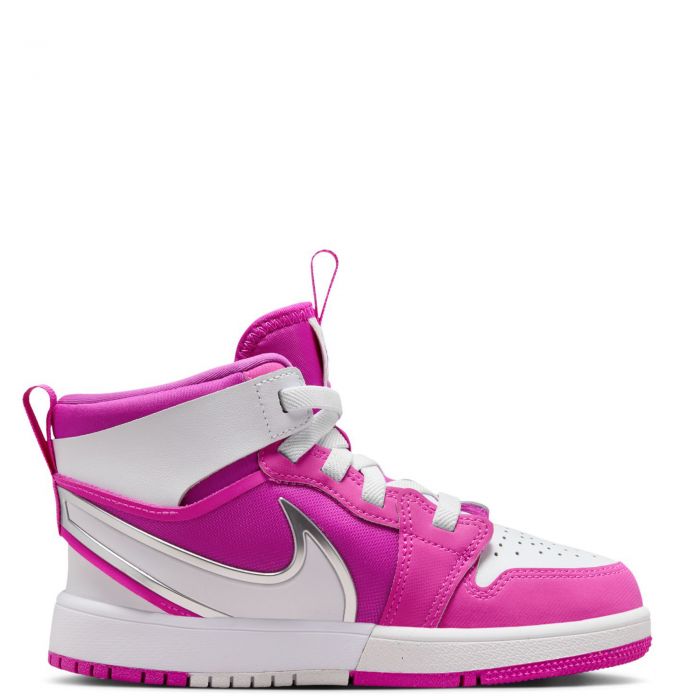Air Jordan 1 Mid ホワイト/ピンク air-jordan-1-mid-gs-iris-