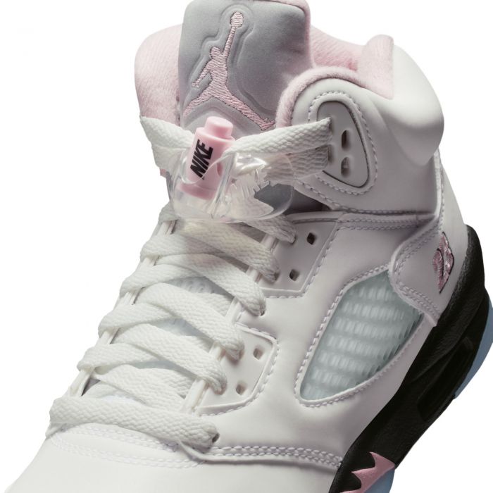 Grade-School Air Jordan 5 Retro 'Medium Soft Pink' White/Med Soft Pink-Black