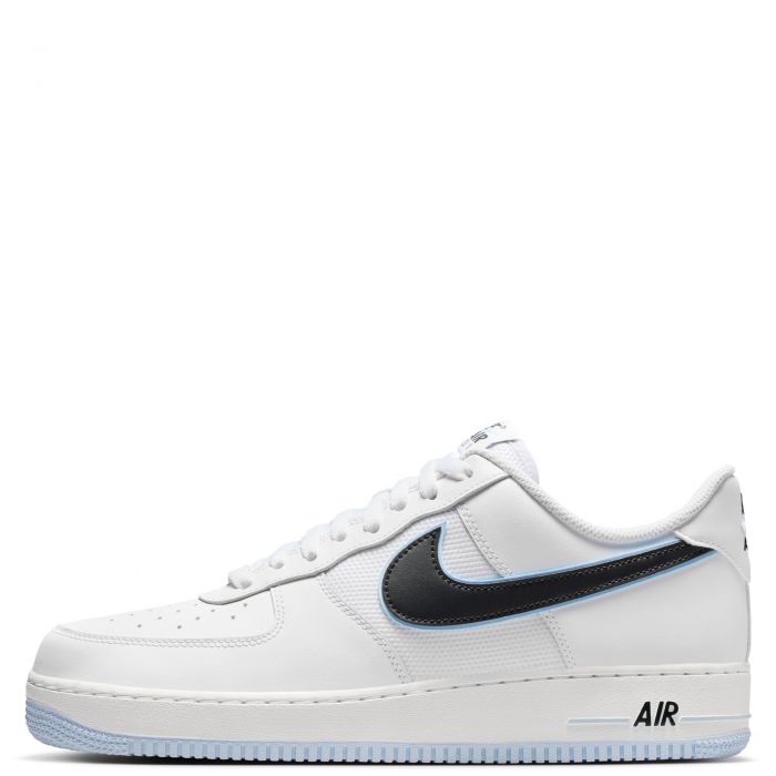 NIKE AIR FORCE 1 '07 White/White-Black-Hydrogen Blue