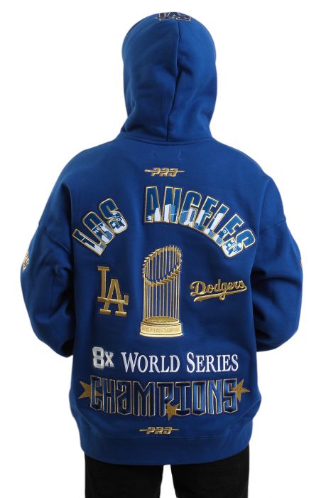 MLB Dodgers World Series Champs Hoodie Dodger Blue