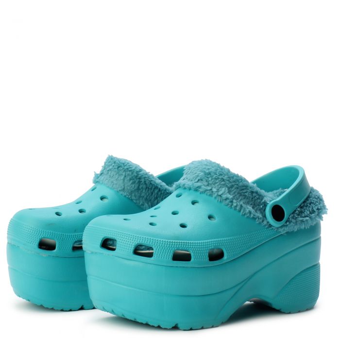 Gardener-3 Platform Clog Teal