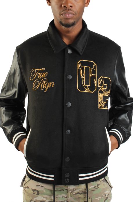 TRUE RELIGION TR Varsity Jacket 107392-1072 - Shiekh