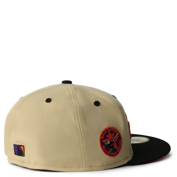 San Diego Padres 59Fifty Fitted Hat  Gold/Black