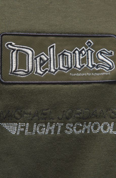 Essentials Long-Sleeve Rugby Top Cargo Khaki