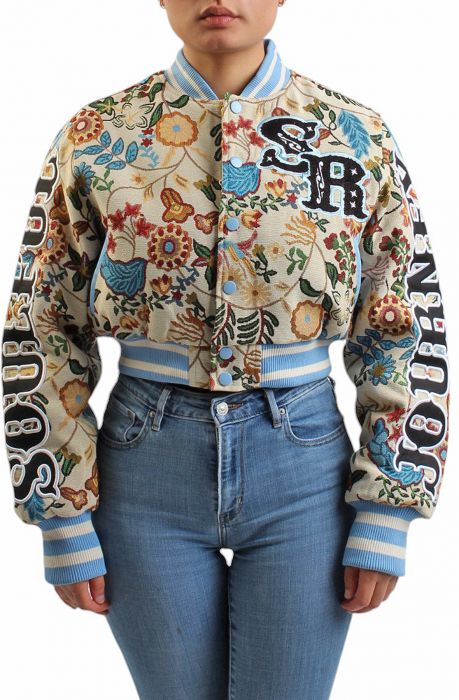 Tapestry Cropped Jacket Botanic