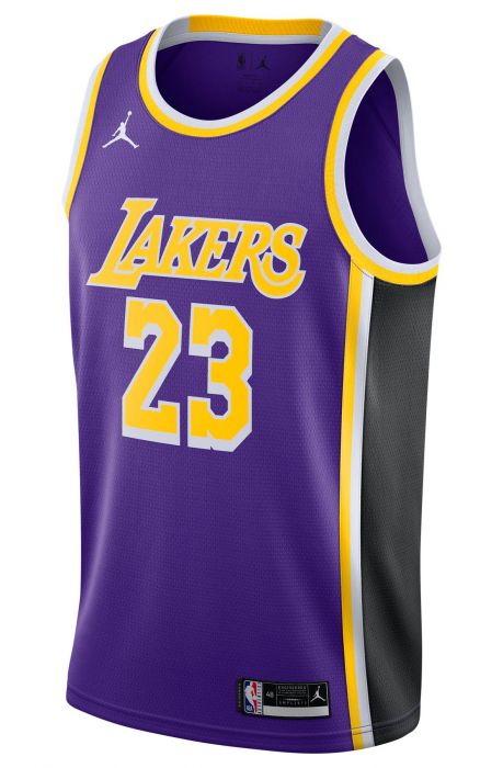 LeBron James Los Angeles Lakers Statement Edition 2020 NBA Swingman Jersey Field Purple