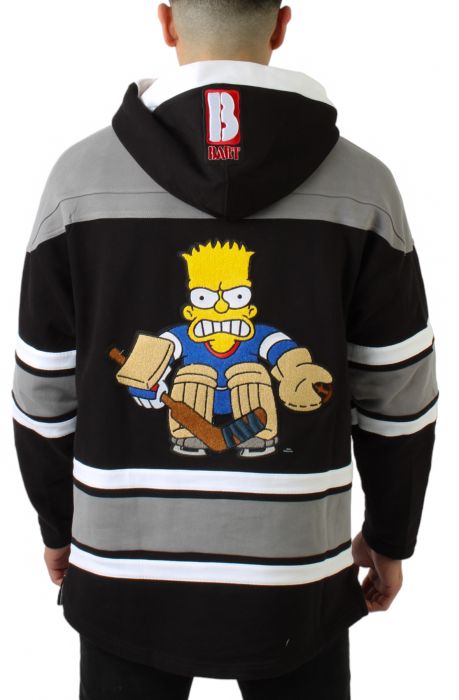 Puckhead Hockey Jersey Black/Grey