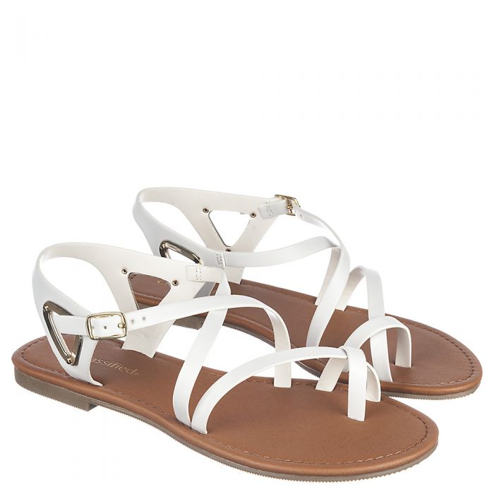 Valine-S Slingback Sandal White