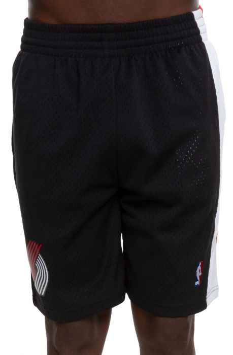 MITCHELL AND NESS Portland Trail Blazers Swingman Shorts SMSHGS18249 ...