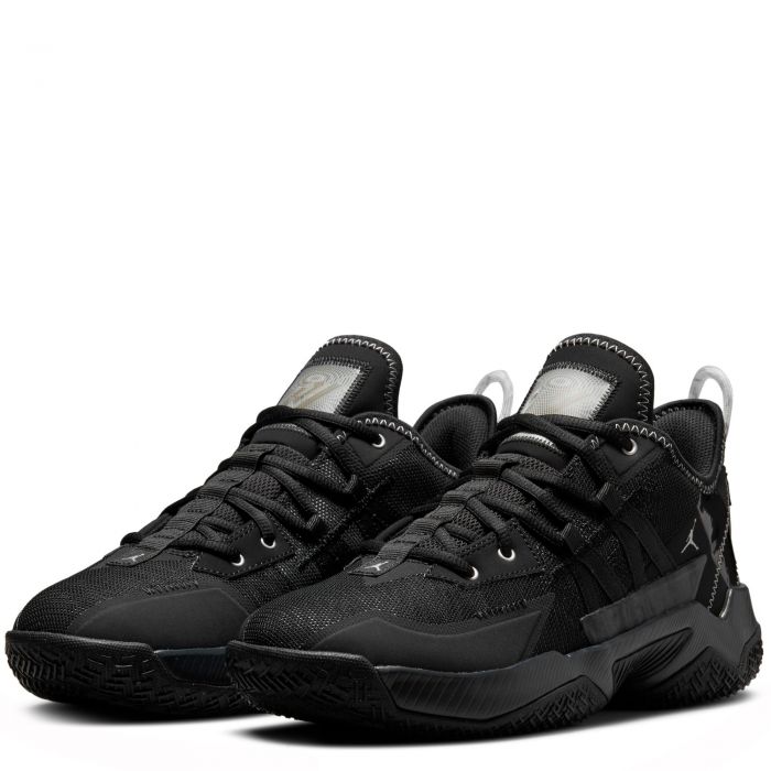 Jordan One Take II Black/Metallic Silver-Anthracite