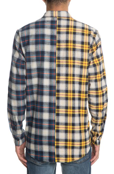 PINK DOLPHIN The Tri Tone Flannel in OH11703TTNY - Shiekh