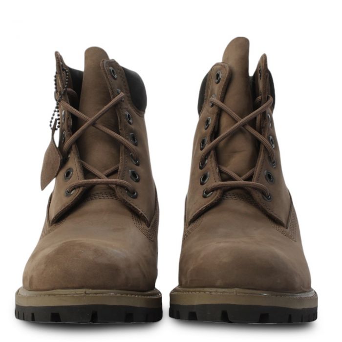 Premium 6-Inch Lace-Up Waterproof Boot Medium Brown