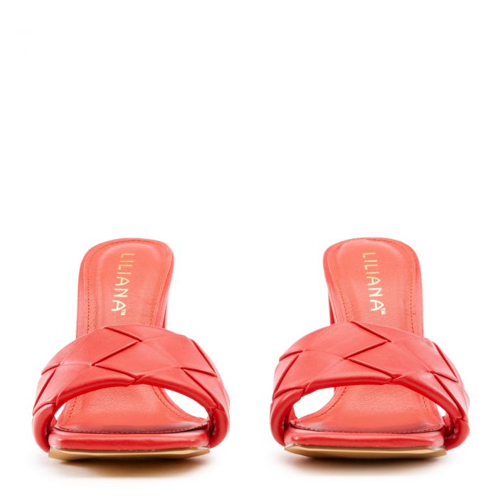 Mable-1 High Heel Sandals Red