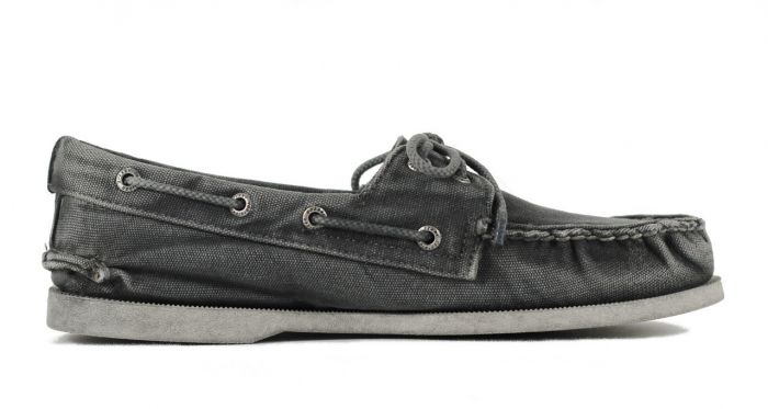 Sperry Top-Sider for Men: Authentic Original Washed Canvas 2-Eye Boat