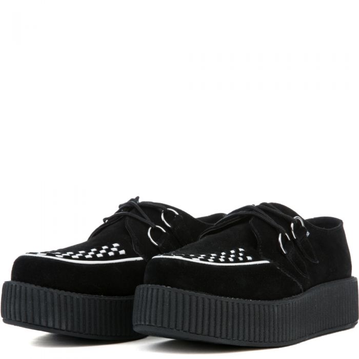 Black Suede/White Viva Mondo Creeper  BLACK