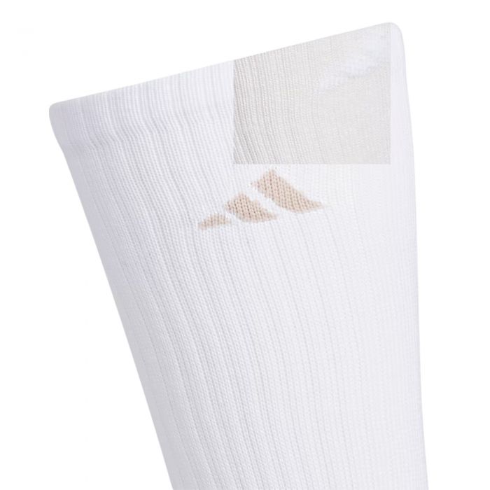 ATHLETIC CUSHIONED 6-PACK CREW WHITE/WONDER BEIGE/ALUMINA BEIGE