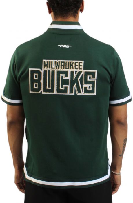 Milwaukee Bucks Warm Up Jersey  Forest Green