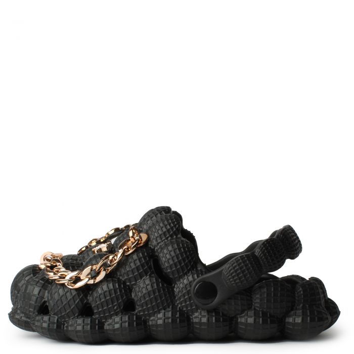 YOKI SHOES Bubble Charm Sandal JORDYN-300YBLK - Shiekh