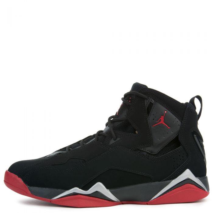 Jordan True Flight BLACK/GYM RED-METALLIC SILVER