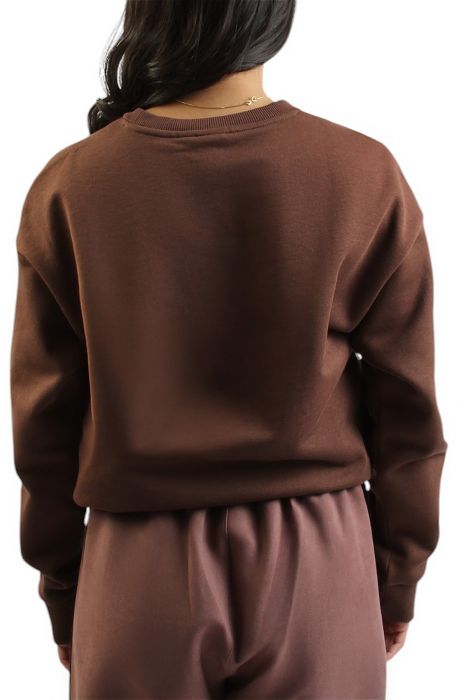 RELAXED SMALL LOGO CREWNECK