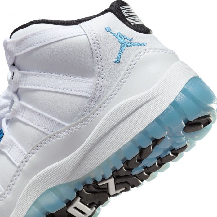 Pre-School Air Jordan 11 Retro White/Legend Blue-Black
